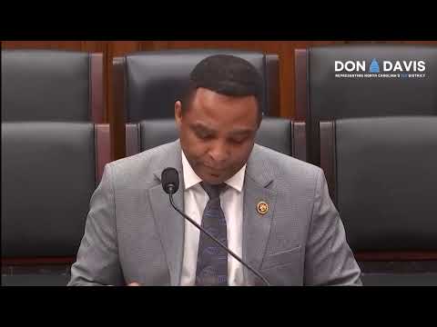 Congressman Don Davis Advocates for Eastern North Carolina Infrastructure Projects