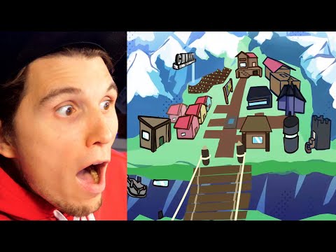 Paluten REACTS to The epic story of our MINECRAFT CITY