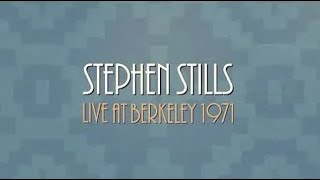 Stephen Stills Performs Black Queen At Berkeley Community Theater in 1971