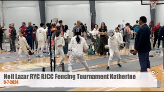 Neil Lazar RYC RJCC Fencing Tournament