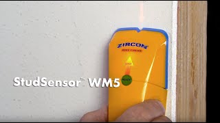 How to Use Zircon StudSensor WM5 Stud Finder