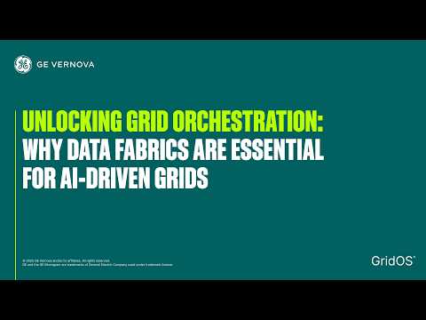 Unlocking Grid Orchestration: Why Data Fabrics are Essential for AI-Driven Grids