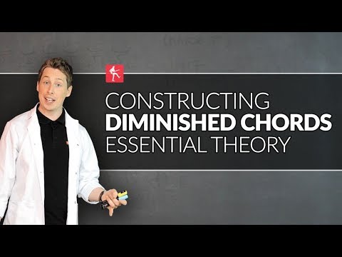 How To Construct Diminished Chords - Essential Guitar Theory Lesson