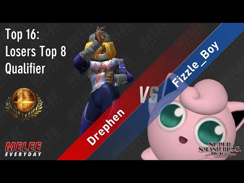 Aegis - Squid (Falco) vs. Jakenshaken (Marth) - SSBM - Top 16 - Losers Top 8 Qualifier