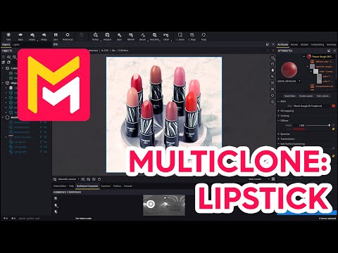 Maverick Render Product Viz Multi-Clone Lipstick