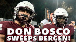 Don Bosco Prep 31 Bergen Catholic 17 | Non-Public A Semifinal | Ironmen SWEEP Crusaders in 2025!