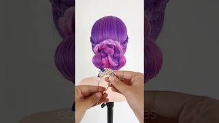 Simple Hairstyles 🎀 #braids #beauty  #hair #viral #hairstyles