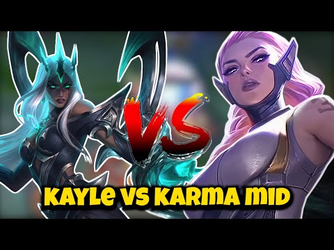 Kayle vs Karma MID | Kayle 1v9 Gameplay