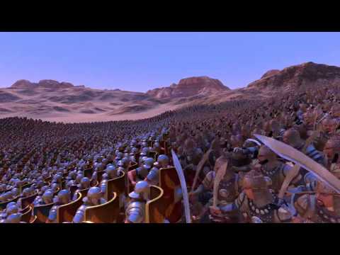 12,000 Persians vs 12,000 Romans! Ultimate epic battle simulator