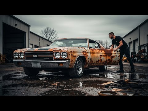 Abandoned 1970 Chevrolet Chevelle SS Restoration ASMR | Full Frame-Off Rebuild to Factory Perfection