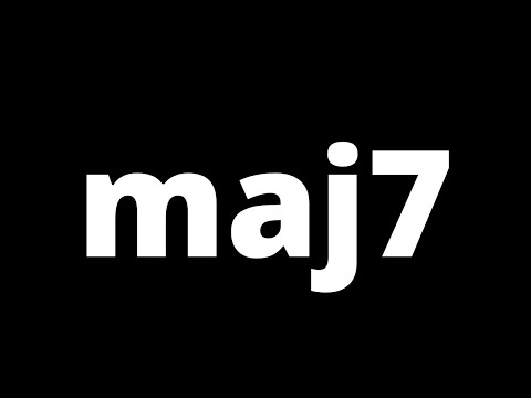 Major 7th Chords - What they are & how to use them in progressions