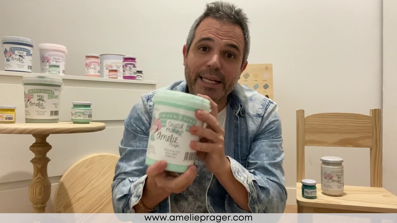 Cómo pintar con chalk paint o pintura a la tiza