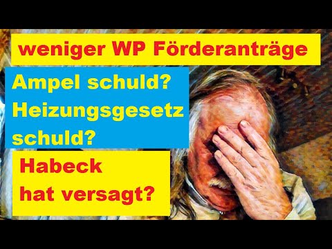 Einbruch bei Nachfrage nach Wärmepumpen? hat Habeck versagt? Heizungsgesetz schuld?