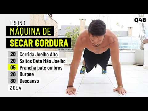 👉 Máquina de SECAR GORDURA [ Treino Completo ] | Vinícius Possebon | Q48
