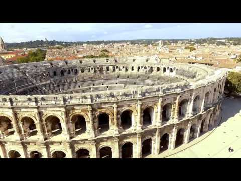 Provence and French Riviera (aerial video)