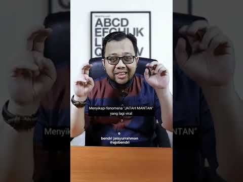 Menyikapi Fenomena Jatah Mantan