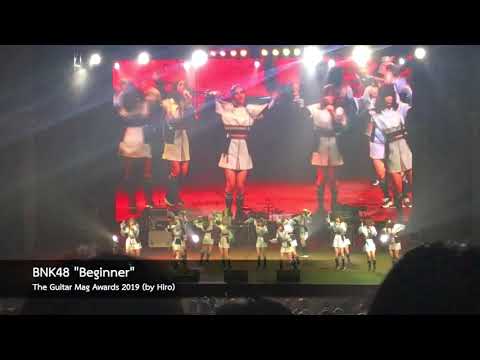 BNK48 "Beginner" @ The Guitar Mag Awards 2019
