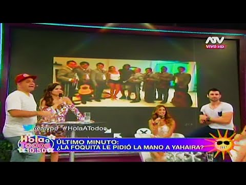 HOLA A TODOS 31/03/16 ¿JEFFERSON FARFÁN HABRÍA PEDIDO LA MANO DE YAHAIRA?, IMÁGENES LO PROBARIAN