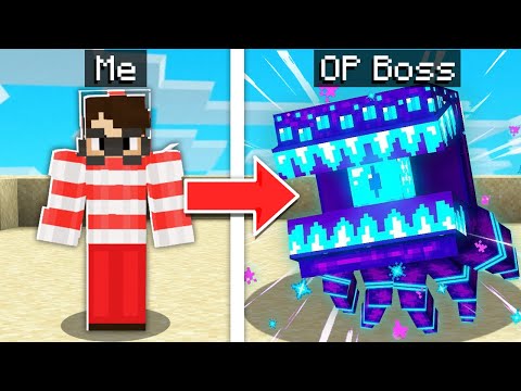 Transforming into EPIC BOSSES to Prank Friend in Minecraft!