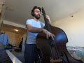 Bohemia after Dark (Ron Carter Transcription) #doublebass #bassguitar #basssolo