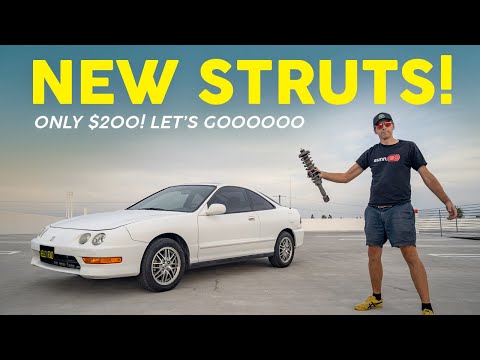 My Low-Mile Acura Integra Finally Gets New Struts!