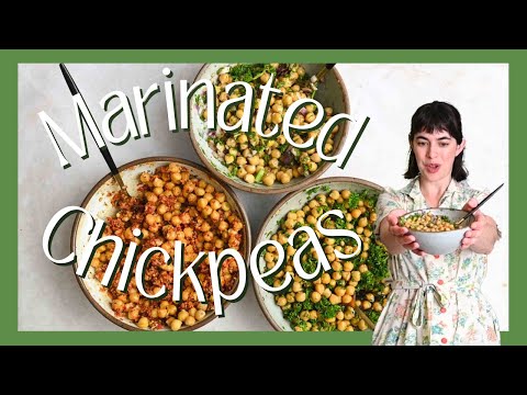How to Marinate Chickpeas 3 Different Ways (Ingredient Prep Pt. 3!)