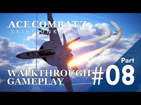 Ace Combat 7 - Skies Unknown - Gameplay Walkthrough Part 8 [1080HD 60 fps - PC] - Ending