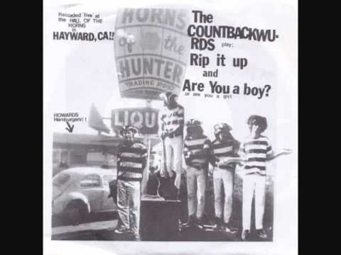 The Countbackwurds -- Rip It Up / Are You A Boy (Or Are You A Girl)?