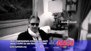 Andrea Bocelli per NPH Italia