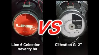 Video thumbnail for Celestion seventy 80 VS G12T Hot 100 - Metal Riff (Valvestate 8080 & 4x12 cab) by Metal Shinobi