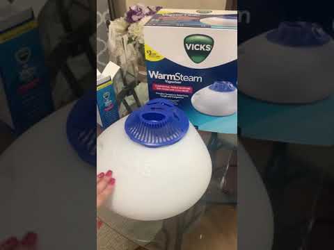 cómo usar un Vicks WarmSteam Vaporizer, V150SGN