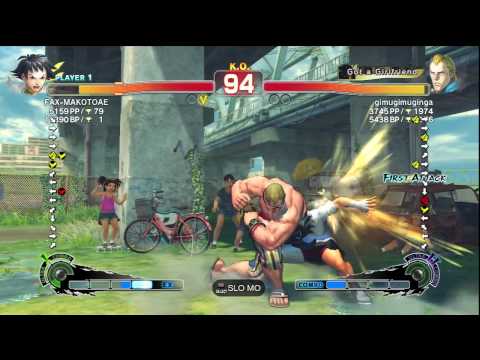 FAXgimoto [Makoto] vs. gimugimuginga [Abel] | SSF4 AE