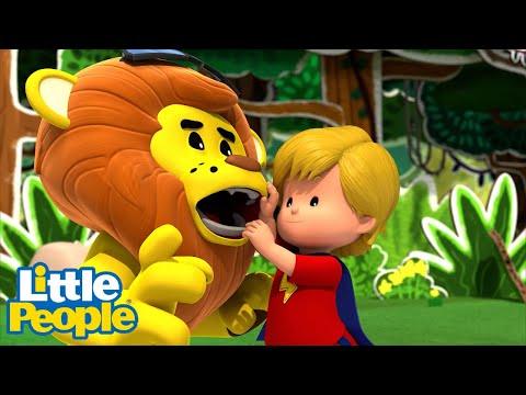 Little People Mini Adventures | It's A Hiccup Kitty Emergency! | Kids Cartoons - Kids TV Series, Kingdom Kids Zone - Little People - Fisher Price