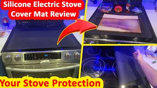 Kitchen Gadget - Silicone Stove Cooktop Mat - Induction Cooktop Mat for Tidy Kitchens