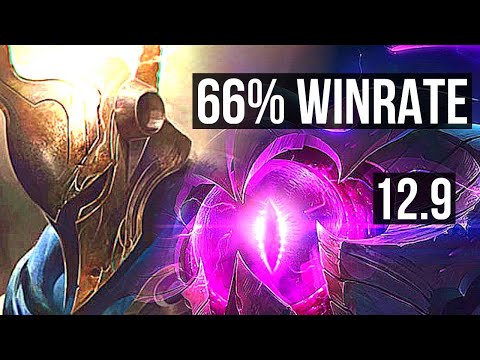 PANTH vs VEL'KOZ (MID) | 66% winrate, 5/1/3 | KR Master | 12.9