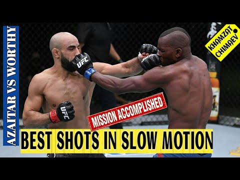 Ottman Azaitar vs Khama Worthy knocks Slow Motion HD 2020 OTHMAN ZAITAR عثمان زعيتر