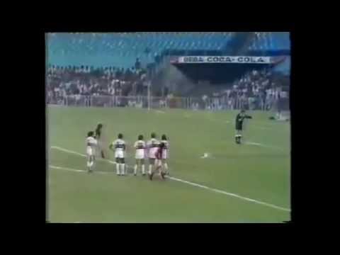 Zico - Flamengo 1x3 Santa Cruz (1975)
