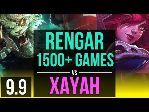 RENGAR & Soraka vs XAYAH & Nautilus (ADC) | 1500+ games, Legendary | Korea Grandmaster | v9.9