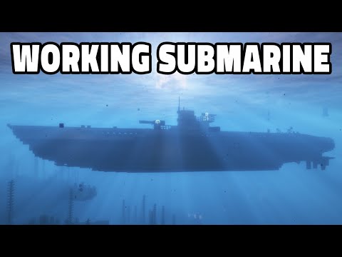 I Built A WORKING SUBMARINE In Create Mod
