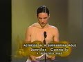 Jennifer Connelly winning Best Supporting Actress for A Beautiful Mind