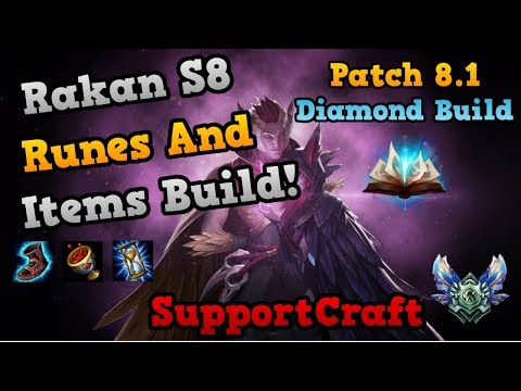 Rakan Build Season 8 Runes - Spellbook Carry | SupportCraft