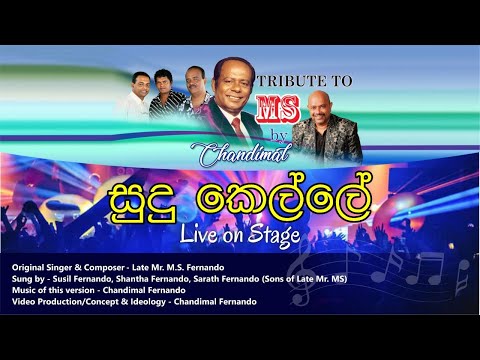 Tribute to MS Live on Stage by Chandimal "Sudu Kelle Oya"
