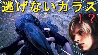 こんな逃げないカラスいたっけ？～VRだからできること～【バイオハザードRe4】