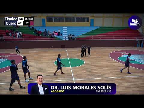 🏀🔴 #EnVivo | Tisaleo vs Quero | Torneo Intercantonal de Baloncesto Tungurahua 2026 | Varones