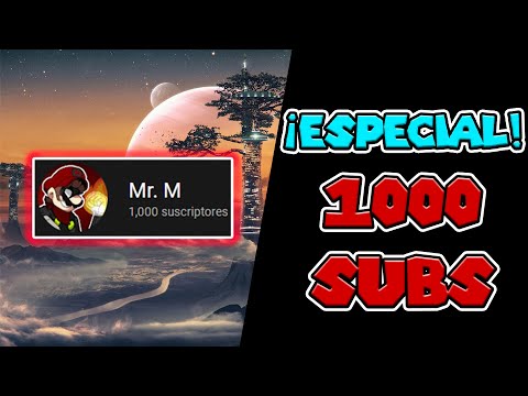 ¡Especial 1,000 suscriptores!