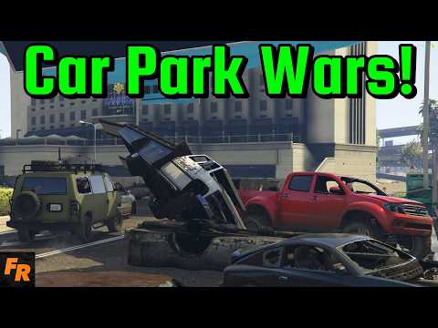 Car Park Wars With Random Vehicles! - Gta 5 Challenge