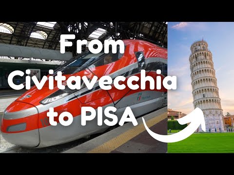 COMO chegar a PISA, ITÁLIA De Civitavecchia (Roma) Menos de 20€ em menos de 3 horas