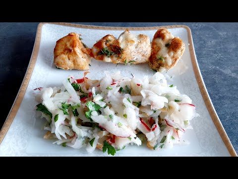 Salată de Crudități cu Gulie, (bună si pentru post )/Healthy Raw Salad with Gulie