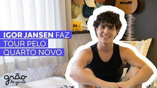 IGOR JANSEN MOSTROU TUDO DO SEU QUARTO NOVO | TOUR PELO QUARTO 🎵