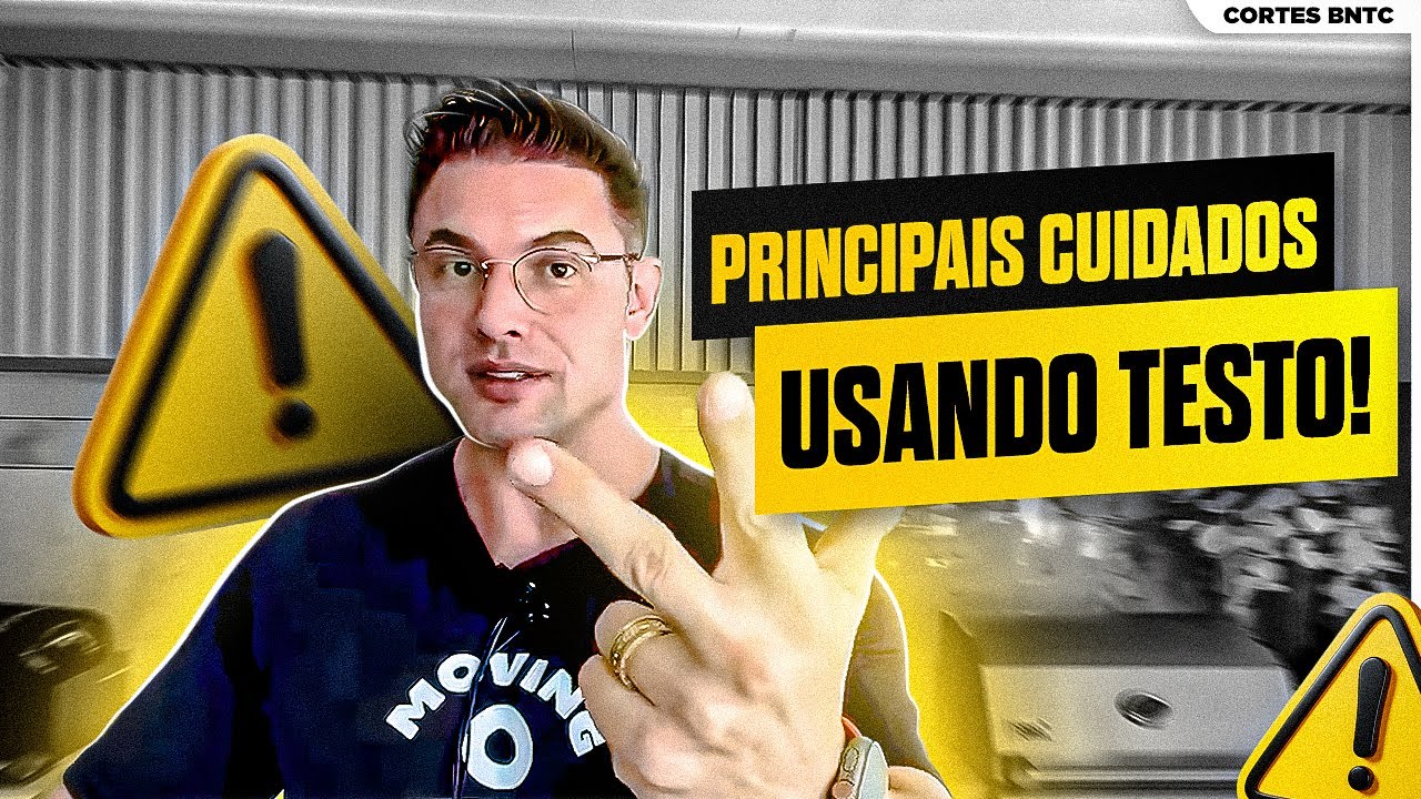 A forma MAIS SEGURA de usar TESTOSTERONA | Muzy Explica